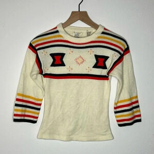 Vintage Hillbilly Brand Cropped Knit Sweater